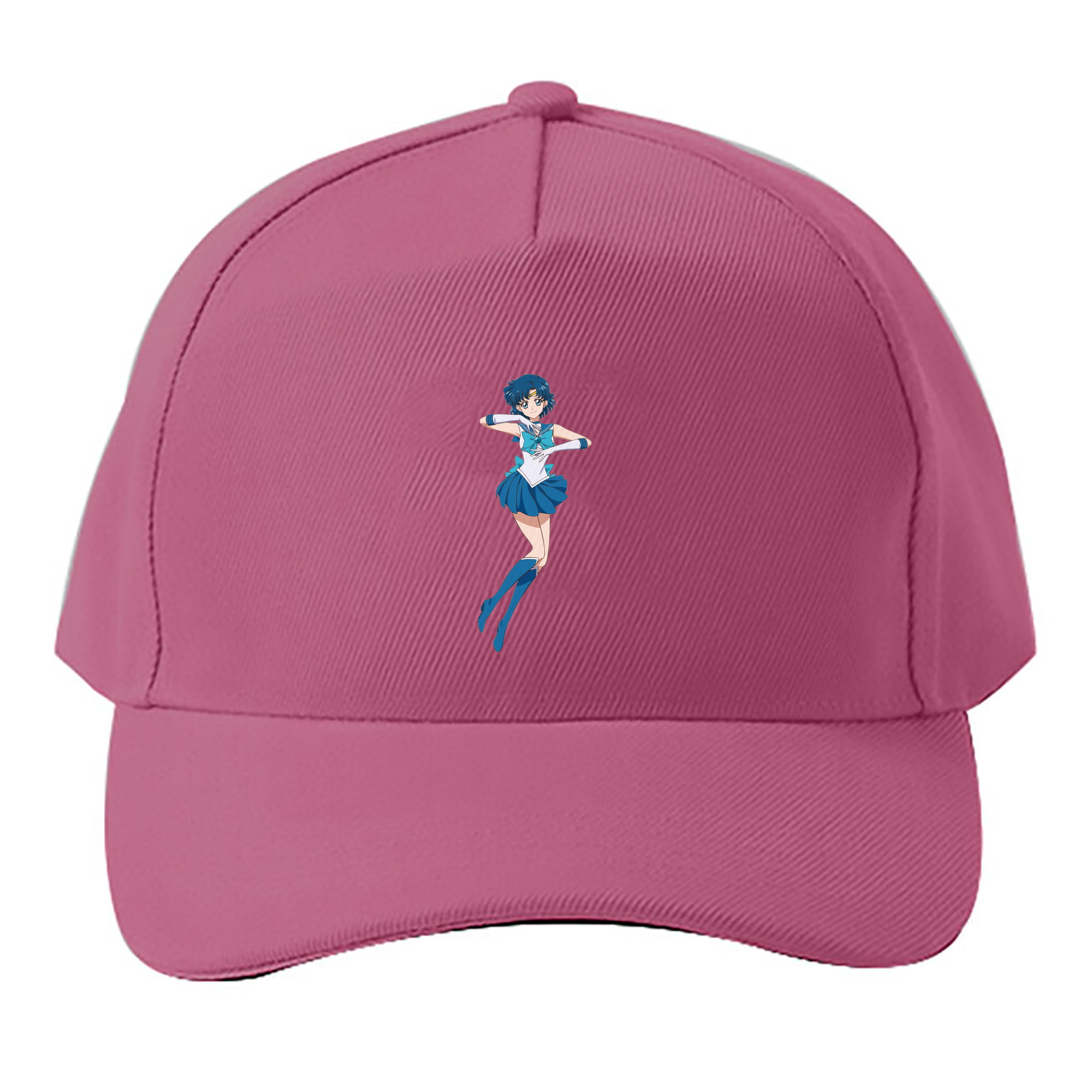 （画像用） 美少女戦士セーラームーン 水野 亜美 みずの あみ Sailor Moon Mizuno Ami ベースボールキャップ 綿100％ 男女兼用 帽子 スポーツ